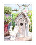 Romantisch stilleven, 30 x 40 cm. inclusief passe-partout € 60,--
